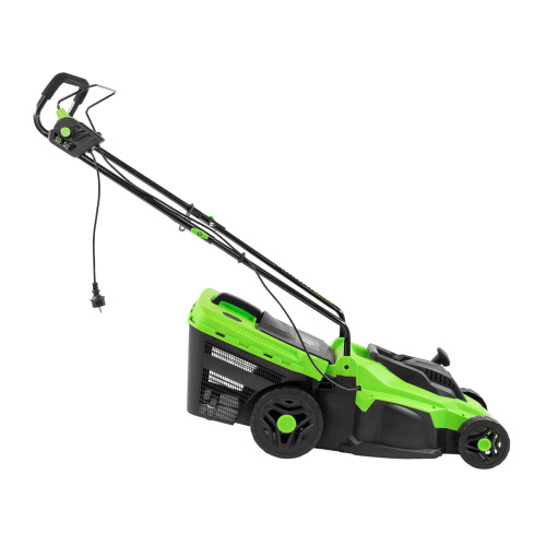 Газонокосилка электрическая L1500, 1500 Вт, ширина 33 см, 5 уровней, пластиковый травосборник 35 л Сибртех по ценам производителя в Москве с доставкой по всей России