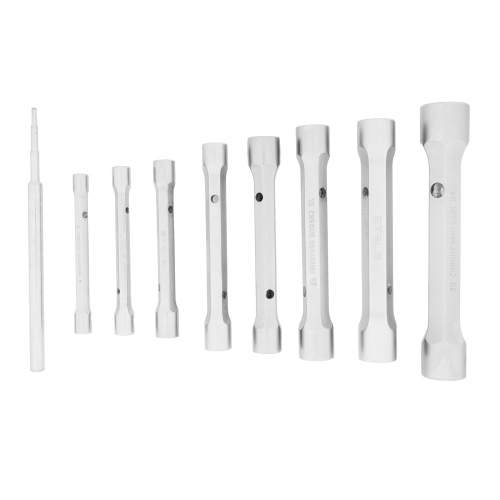 Набор ключей трубчатых торцевых усиленных 9 шт, CrV Stels по ценам производителя в Москве с доставкой по всей России