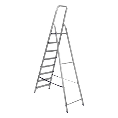 Стремянка, 8 ступеней, алюминиевая, Сибртех по ценам производителя в Москве с доставкой по всей России