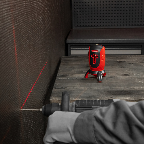 Лазерный уровень ML01T, дальность 10 м, точность ± 0,5 мм, / 1 м, длина волны 650 нм, проекция 1 вертикальная 1 горизонтальная плоскость, резьба под штатив 5/8" Matrix по ценам производителя в Москве с доставкой по всей России