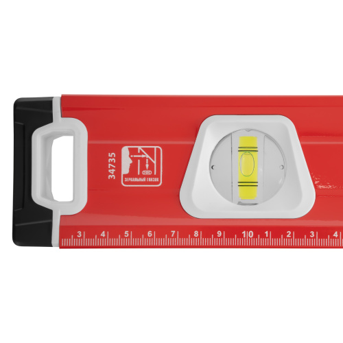 Уровень алюминиевый, магнит, фрезерованный, 3 глазка (1 зеркальный) двухкомпонентные рукоятки, 1500 мм Matrix по ценам производителя в Москве с доставкой по всей России