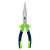 Длинногубцы прямые, 200 мм, двухкомпонентные рукоятки Сибртех по ценам производителя в Москве с доставкой по всей России