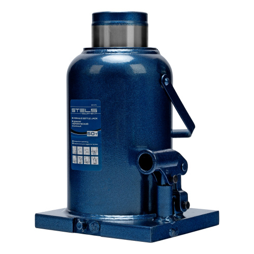 Домкрат гидравлический бутылочный, 50 т, h подъема 280-450 мм Stels по ценам производителя в Москве с доставкой по всей России