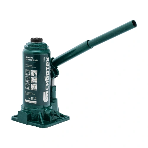 Домкрат гидравлический бутылочный, 6 т, 180-340 мм Сибртех по ценам производителя в Москве с доставкой по всей России