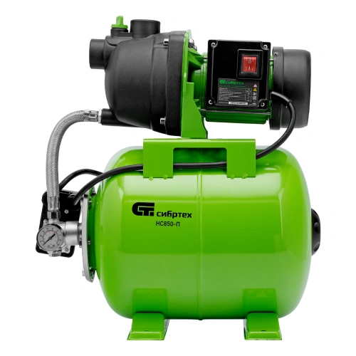 Насосная станция НС850-П, 850 Вт, напор 42 м, 3500 л/ч, ресивер 19 л Сибртех по ценам производителя в Москве с доставкой по всей России
