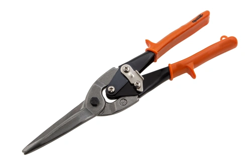 Ножницы по металлу, удлиненные, 290 мм, пряморежущие, обрезиненные рукоятки Sparta по ценам производителя в Москве с доставкой по всей России