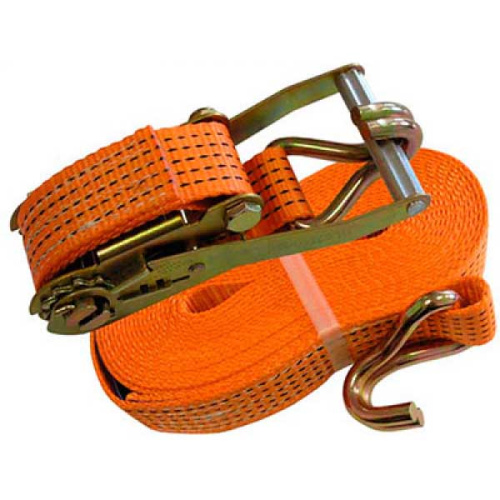 Ремень стяжной  1,5 / 3 тн, РС 8 м x 35 мм, полиэстер, с крюками, храповиком | СибТаль по ценам производителя в Москве с доставкой по всей России