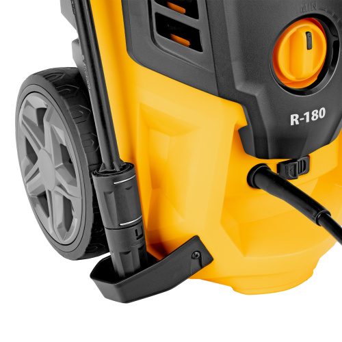 Моечная машина высокого давления R-180, 2200 Вт, 180 бар, 380 л/ч, колесная Denzel по ценам производителя в Москве с доставкой по всей России