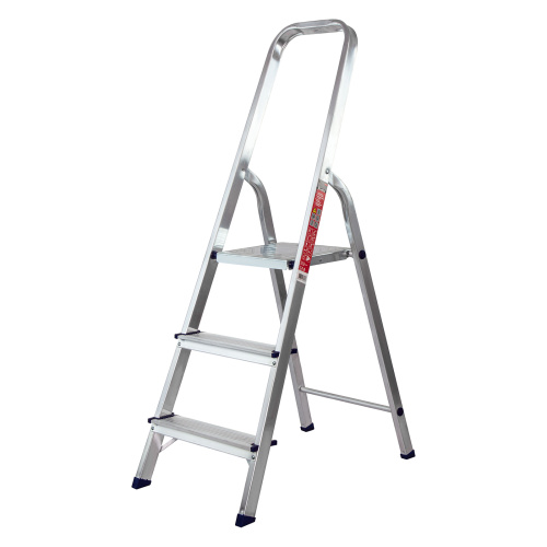 Стремянка усиленная, 3 ступени, алюминиевая, MTX по ценам производителя в Москве с доставкой по всей России