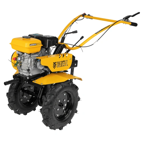 Мотоблок DPT-270, 7 л.с, ременное сцепление, ширина 85 см, глубина 35 см, фрез 3 х 4, ШОМ, передачи 2В/1Н Denzel по ценам производителя в Москве с доставкой по всей России