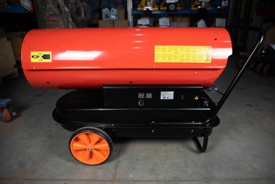 Пушка тепловая дизельная прямого нагрева 110 кВт TOR BJD-110 по ценам производителя в Москве с доставкой по всей России