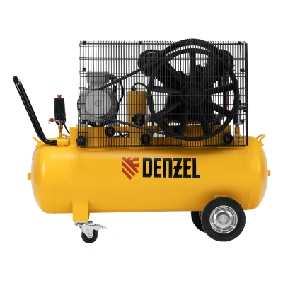Компрессор воздушный рем. привод BCV 4000-T/100, 4,0 кВт, 100 литров, 690 л/мин Denzel по ценам производителя в Москве с доставкой по всей России