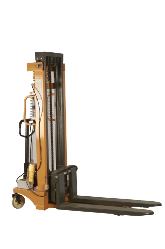 Штабелер с электроподъемом 1,5 т 1,6 м TOR TSW с лебедкой и пультом по ценам производителя в Москве с доставкой по всей России