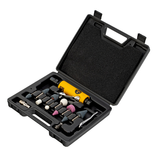 Пневмошлифмашина прямая PGS25000, 25000 об/мин, 10 шлиф. камней, цанга - 3, 6 мм, 113 л/мин Denzel по ценам производителя в Москве с доставкой по всей России