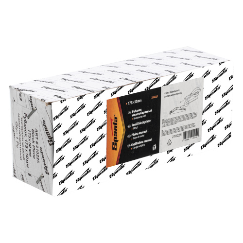 Рубанок, 175 х 50 мм, металлический, малогабаритный Sparta по ценам производителя в Москве с доставкой по всей России