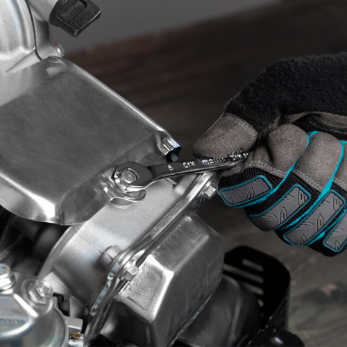 Набор ключей комбинированных, 6-22 мм, 12 шт, CrV, полированный хром Matrix по ценам производителя в Москве с доставкой по всей России