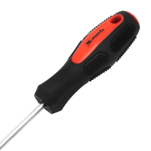 Отвертка Anti-Slip, SL5 х 100 мм, CrV, двухкомпонентная рукоятка Matrix по ценам производителя в Москве с доставкой по всей России