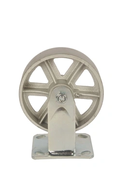 Колесо большегрузное неповоротное FCS 63 150 мм чугунное (F) по ценам производителя в Москве с доставкой по всей России