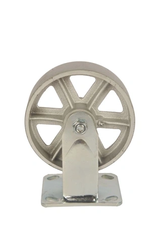 Колесо большегрузное неповоротное FCS 63 150 мм чугунное (F) по ценам производителя в Москве с доставкой по всей России