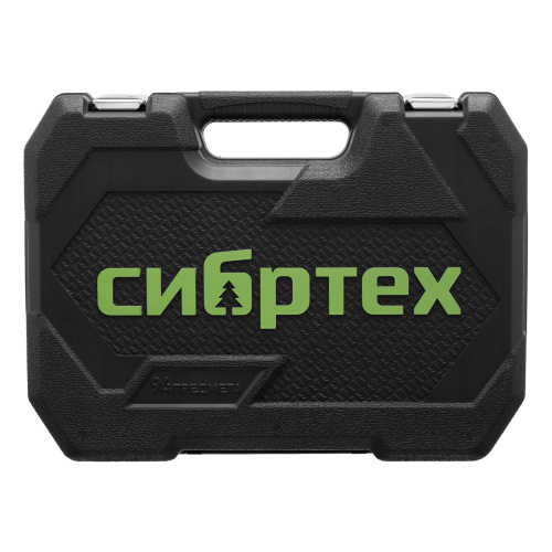 Набор инструментов, 1/2", 1/4", пластиковый кейс 89 предметов Сибртех по ценам производителя в Москве с доставкой по всей России