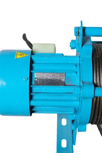 Лебедка электрическая  300 кг  70 м с канатом 380 В TOR KCD (N) по ценам производителя в Москве с доставкой по всей России