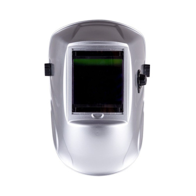 Маска сварщика GEFEST "серебро"  (ф-р 9700V, пр-во FoxWeld/КНР) без коробки по ценам производителя в Москве с доставкой по всей России