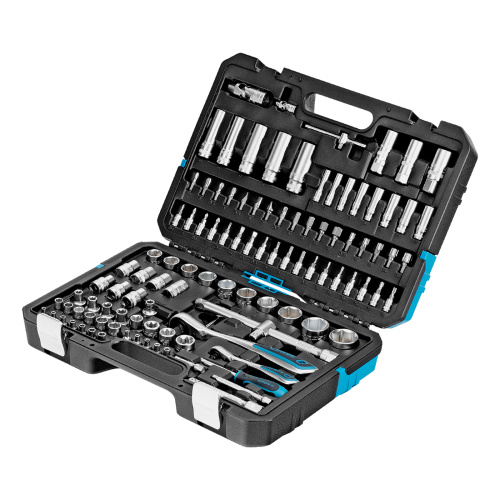 Набор инструментов, 1/4", 1/2", CrV, 120 зубьев, 109 предметов Gross по ценам производителя в Москве с доставкой по всей России