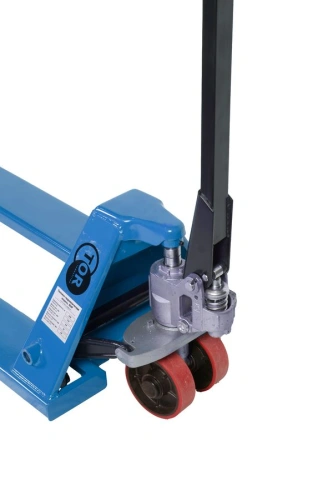 Тележка гидравлическая узковильная 2500 кг 1150х450 мм полиуретановые колеса TOR RHP(BF) PRO по ценам производителя в Москве с доставкой по всей России