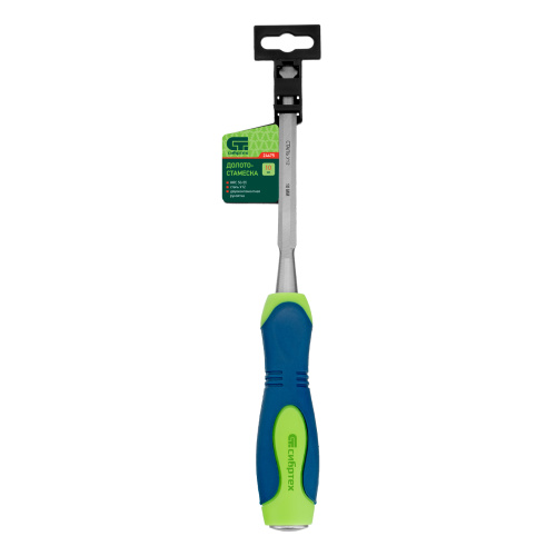 Долото-стамеска, 10 мм, двухкомпонентная рукоятка Сибртех по ценам производителя в Москве с доставкой по всей России