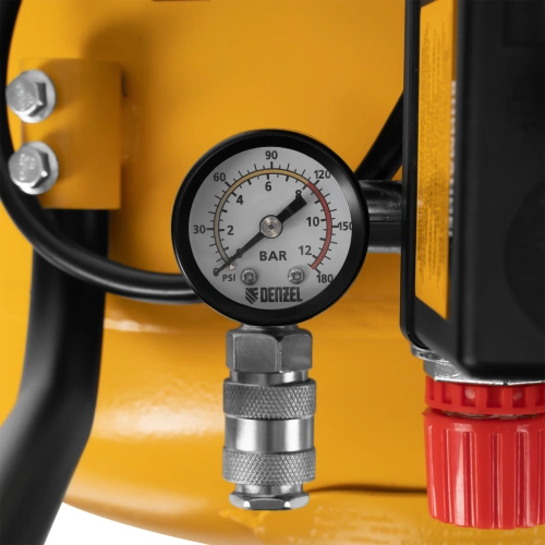 Компрессор воздушный BCV2200/100, ременный привод, 2.2 кВт, 100 литров, 370 л/мин Denzel по ценам производителя в Москве с доставкой по всей России