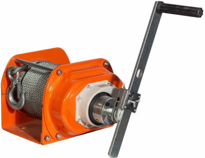 Лебедка барабанная ручная JHW 3т 40 м СибТаль купить в Москве с доставкой по всей России | ProtosMarket.ru