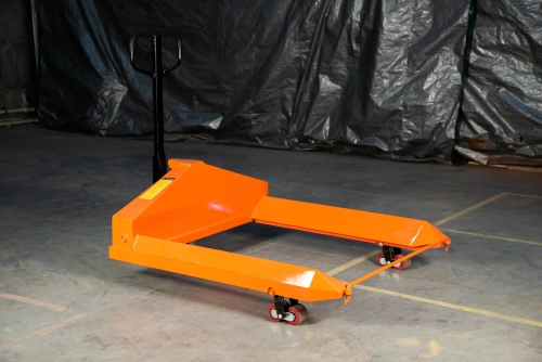 Тележка гидравлическая для рулонов 2500 кг 1150х1150 мм полиуретановые колеса TOR HZT по ценам производителя в Москве с доставкой по всей России