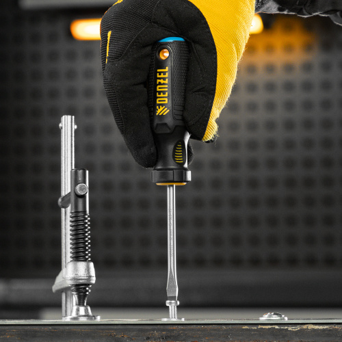 Набор отверток, 5 шт., PH+SL, S2, 3к рукоятка Denzel по ценам производителя в Москве с доставкой по всей России