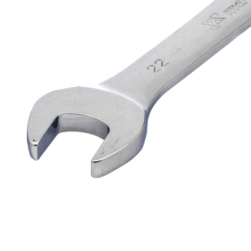 Ключ комбинированный трещоточный, 22 мм, CrV, зеркальный хром Matrix по ценам производителя в Москве с доставкой по всей России