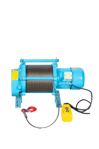 Лебедка электрическая  300 кг  70 м с канатом 380 В TOR KCD (N) по ценам производителя в Москве с доставкой по всей России