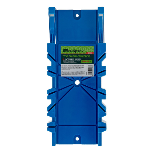 Стусло пластиковое, 300 х 90 мм, 6 углов для запила Сибртех по ценам производителя в Москве с доставкой по всей России