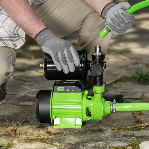 Насосная станция НС400-Ч, 400 Вт, напор 32 м, 2100 л/ч, ресивер 2 л Сибртех по ценам производителя в Москве с доставкой по всей России