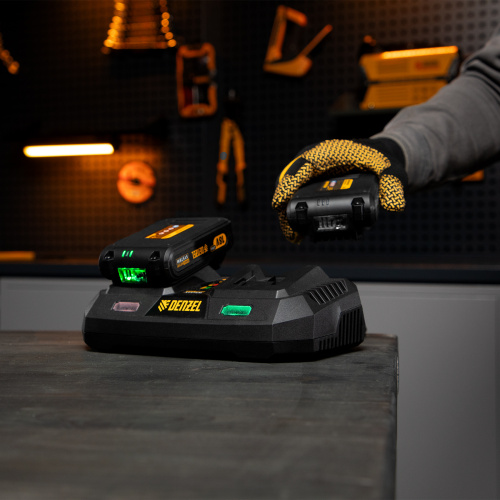 Батарея аккумуляторная IB-18-2.0, Li-Ion, 18 В, 2.0 А/ч Denzel по ценам производителя в Москве с доставкой по всей России