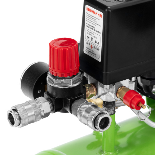 Компрессор воздушный КК-1100/22, 1, 1 кВт, 135 л/мин, 22 л, прямой привод, масляный Сибртех по ценам производителя в Москве с доставкой по всей России