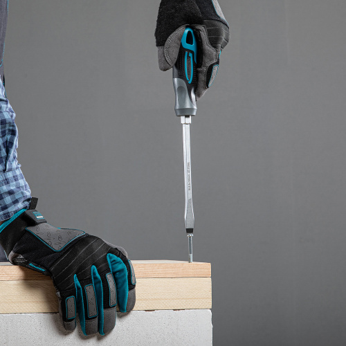 Отвертка SL8 x 150 мм, S2, трехкомпонентная рукоятка Gross по ценам производителя в Москве с доставкой по всей России