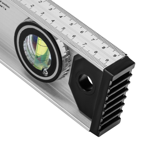 Уровень алюминиевый "Рельс", 2000 мм, 3 глазка (1 поворотный) Matrix по ценам производителя в Москве с доставкой по всей России