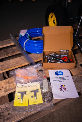 Окрасочный аппарат поршневой 320 бар, 3 кВт,  220 В TOR GD-1095 по ценам производителя в Москве с доставкой по всей России