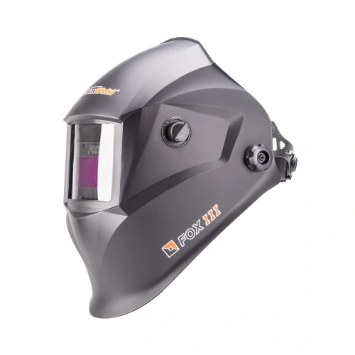 Маска сварщика FOX 3 черная (ф-р АСФ 4/9-13 с внеш. и внутр. рег.) без коробки по ценам производителя в Москве с доставкой по всей России