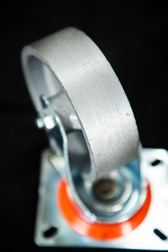 Колесо поворотное чугунное EM01 VKV 100 100 мм термостойкое по ценам производителя в Москве с доставкой по всей России