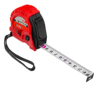 Рулетка Rubber,3 м х 16 мм,обрезиненный корпус Matrix по ценам производителя в Москве с доставкой по всей России