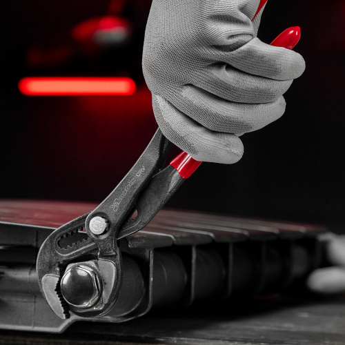 Клещи переставные 300 мм, кнопочный механизм, хром-ванадий, обливные рукоятки Matrix по ценам производителя в Москве с доставкой по всей России