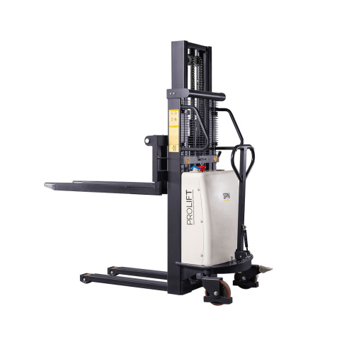 Электрический штабелер PROLIFT M2 SPN 1020 с раздвижными вилами по ценам производителя в Москве с доставкой по всей России