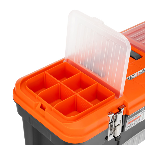 Ящик для инструмента с мет. замками 20", 510х255x225 мм Stels по ценам производителя в Москве с доставкой по всей России