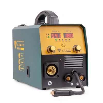 Сварочный полуавтомат Алмаз MIG 180 SYNERGY купить в Москве с доставкой по всей России | ProtosMarket.ru