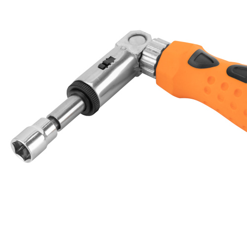 Отвертка реверсивная с шарниром, биты, торцевые головки, 18 шт, Sparta по ценам производителя в Москве с доставкой по всей России